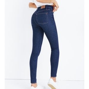 Madewell curvy high rise Lucille wash denim